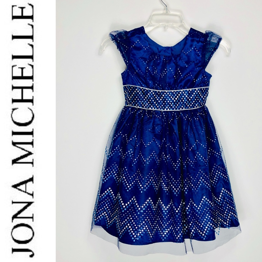 Jona Michelle Dress with Ornate Belt